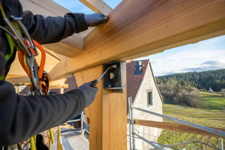Pose de charpente de carport en Bourgogne-Franche-Comté